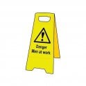 Heavy Duty A-Board - Danger Men at work