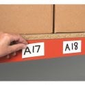 Magnetic Location Markers White 100x150mm Pk=100