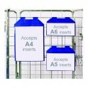 Magnetic Wrap-Around Pocket A4 297 x 210mm (hxw) Pk=10