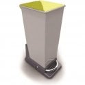 20 Litre Plastic Polymer Sack Holder with Lid H645 x W225 x D340mm