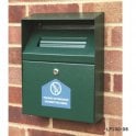 Green Wall Ashtray H350 x D85 x W280mm