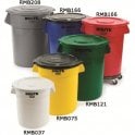 37 Litre Brute Bin Diameter397 x Height435mm - GREY