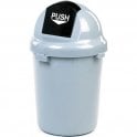 60 Litre Half Round Head Dustbin Diameter 510 x Height 590mm