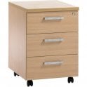 2 Drawer Mobile Pedestal W408 x D510 x H540mm