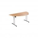 Semi-Circular Folding Table L1600 x D800 x H730mm