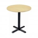 Shelford Bistro Round Table with Ash Veneer top Diameter700 x H700mm
