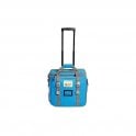 Go2 Case - Charges and transports 6 devices up to 15 inch including laptops, tablets, chromebooks, headphones, robotics and other chargeable devices. Supplied with cart for easy transport, locking kit and 6-way power strip W616 x D703 x H1115 mm