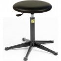 Static Dissipative Stool with feet 430-570mm