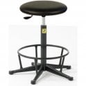Static Dissipative High Stool with feet Height adjustment 550-800mm