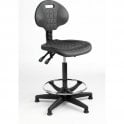 Fully Ergonomic High Polyurethane Chair  with Feet Height adjustment 550-800mm
