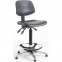 Larger Contoured High Polyurethane Seat with Feet Height adjustment 550-800mm
