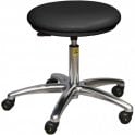 Static Dissipative Clean Room Stool with Feet Height adjustment 450-600mm