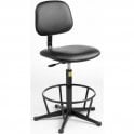 Static Dissipative High Chair with feet Height adjustment 550-800mm
