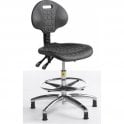 Static Dissipative High Polyurethane Chair with feet Height adjustment 510-695mm