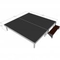 Alu Rapid Stage Package 2m x 2m x 400mm high (2m x 1m sections)