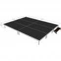 Alu Rapid Stage Package 4m x 3m x 400mm high (2m x 1m sections)