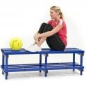 Plastic Cloakroom Standard Bench 1000mm x 400mm