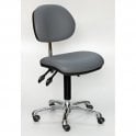 Industrial Upholstered, Fully Ergonomic Low Chair with feet