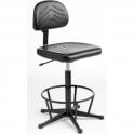 Polyurethane High Chair with Feet Height adjustment 550-800mm