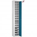 Single Door 15 Compartment Tablet Storage Only Locker H1780 x W305 x D305mm