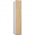 Four Compartment Timber Door Locker H1780 x W305 x D323mm