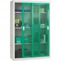 Sliding Mesh Door Cabinet - 3 Shelves H1830 x W1220 x D460mm