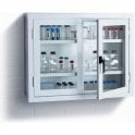 Visible Wall Cabinet - 2 Steel Shelves H712 x W915 x D300mm