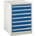 7 Drawer Cabinet - H825 x W600 x D650mm – 7x100mm