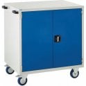 Mobile Cupboard with 1 Shelf - H980 x W900 x D650mm - 1x750mm