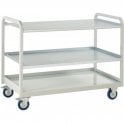 Euroslide Trolley - Steel Top with Shelf - Kit 1 - H960 x W1270 x D675mm