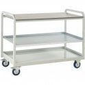 Euroslide Trolley - Laminate Top with Shelf - Kit 3 - H960 x W1270 x D675mm