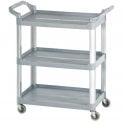 Plastic Shelf Trolley W850 x D420 x H910mm 130kg UDL