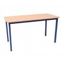 National School Table Size D W1200xD600xH650mm - Blue