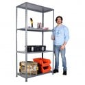 MEGA 50 Shelving H2000 x W1000 x D500mm 4 Shelf Level 100kg UDL