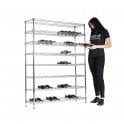 Stellar Full Height Wine Rack H1600 x W1220 x D355mm with 8 Wine Shelves Capacity 96 bottles