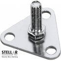 Stellar Chrome Wire Shelving Foot Plates PACK OF 4