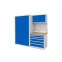 Modular Workshop Kit 3 - H.2000 W.2100 D.650 - Beech Top