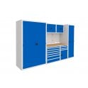 Modular Workshop Kit 5 - H.2000 W.3300 D.650 - Beech Top