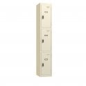 3 Door Retro Locker - Steel Locker - H.1800mm W.300mm D.300mm