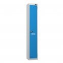 1 Door PPE Locker - Flat Top - Steel Locker - H1800 x W300 x D300mm