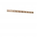 Hookboard - Length 1000 - Depth 20 - Height 90 - 5 Hooks