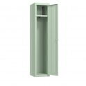 Laptop Locker - 1 Retro Door - 1 Compartment - Charging - 3 Pin Sockets - Flat Top - H1800 x W380 x D450mm
