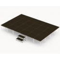 Modular Stage Package – Single Level - Width 4500mm - Depth 3000mm – Height 500mm – 13.5 metres square – 24 modules