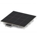Modular Stage Package – Single Level - Width 3000mm - Depth 3000mm – Height 358mm – 9 metres square – 16 modules