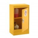 Hazardous Cabinet | H770 x W450 x D300mm | 1 Adjustable Shelf | Single-Point Camlock