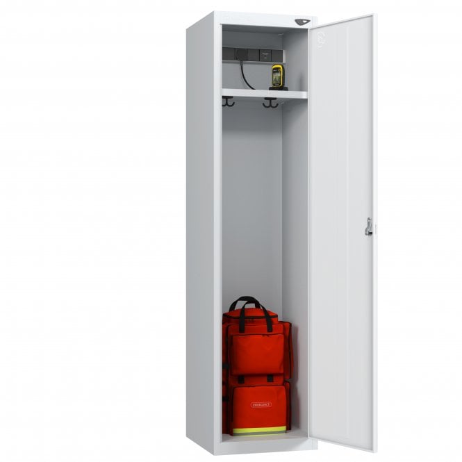 Rescue Locker - 1 Door - Non-Charging - Flat Top - H1800 x W450 x D550mm