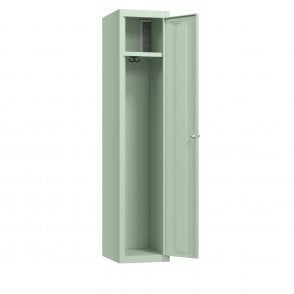 Laptop Locker - 1 Retro Door - 1 Compartment - Non-Charging - Flat Top - H1800 x W380 x D450mm