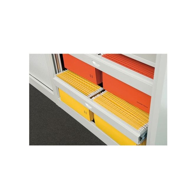 Roll out filing frame - Grey