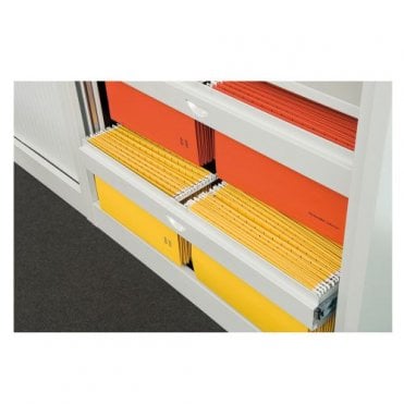 Roll out filing frame - Grey
