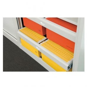 Roll out filing frame - Grey